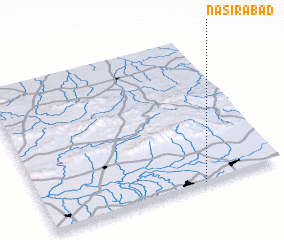 3d view of Nasīrābād