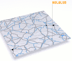 3d view of Holalūr