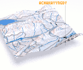 3d view of Acha-Kayyngdy