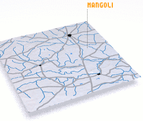 3d view of Māngoli