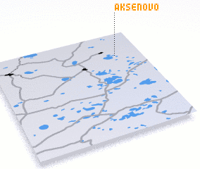 3d view of Aksënovo