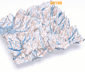 Anyar (India) map - nona.net