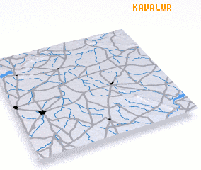 3d view of Kavalūr