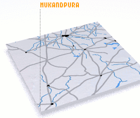 3d view of Mukandpura