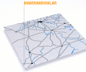 3d view of Bhānkhari Kalān