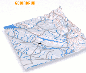 3d view of Gobindpur