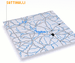 3d view of Sattihalli