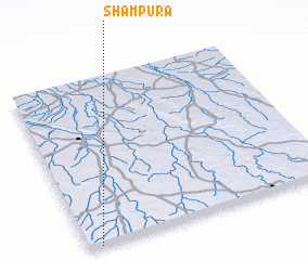 3d view of Shāmpura