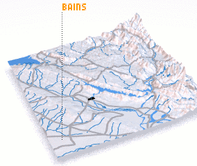 3d view of Bains