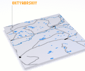 3d view of Oktyabr\