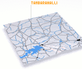 3d view of Tambarahalli