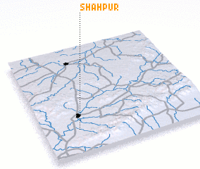 3d view of Shāhpur