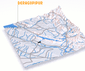 3d view of Dera Gopipur