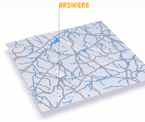 3d view of Arsikere