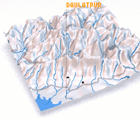 3d view of Daulatpur