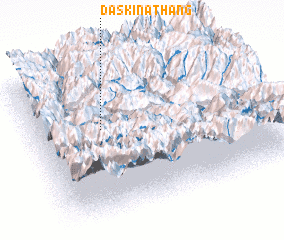 3d view of Dāskīnāthāng