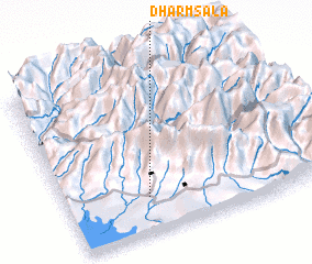 3d view of Dharmsāla