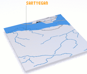 3d view of Sart-Yegan