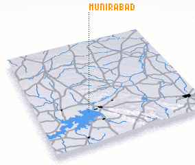 3d view of Munirābād