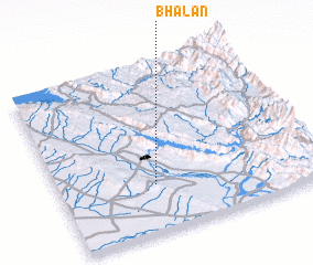 3d view of Bhalān