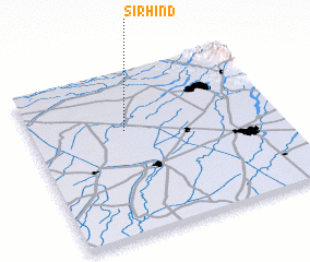 3d view of Sirhind