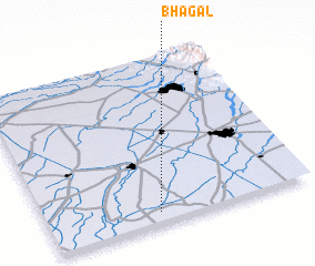 3d view of Bhāgal