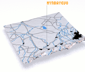 3d view of Mynbayevo