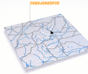 3d view of Shāhjahānpur