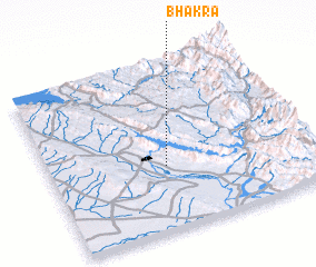 3d view of Bhākra