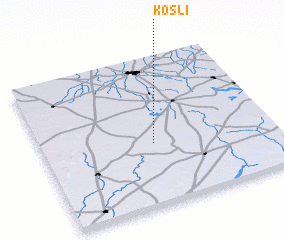 3d view of Kosli