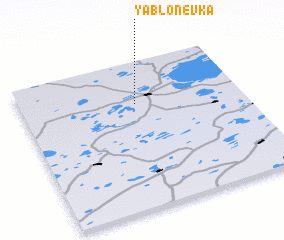 3d view of Yablonevka