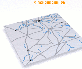 3d view of Singhpura Khurd