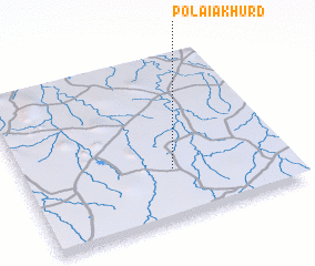 3d view of Polaia Khurd