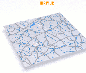 3d view of Hiriyūr