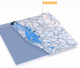 3d view of Pāmbādi