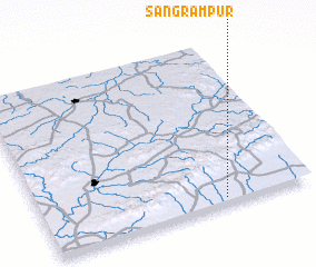 3d view of Sangrāmpur