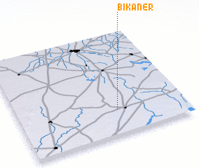 3d view of Bikāner