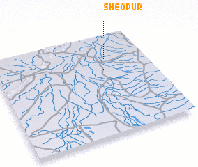 3d view of Sheopur