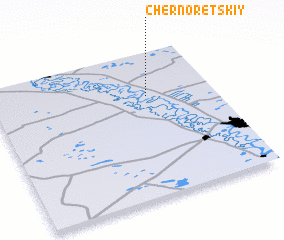 3d view of Chernoretskiy