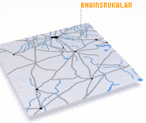 3d view of Bhainsru Kalān