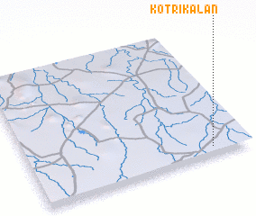 3d view of Kotri Kalān