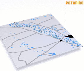 3d view of Potanino