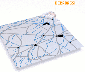 3d view of Dera Bassi