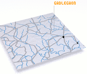 3d view of Gadlegaon