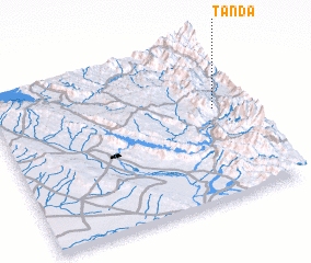 3d view of Tānda