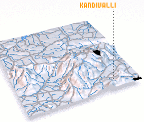 3d view of Kandivalli