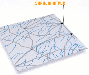 3d view of Shāhjahānpur