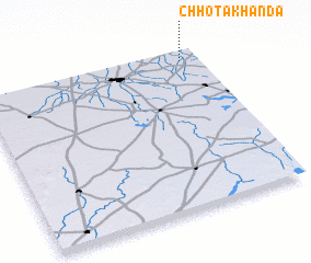 3d view of Chhota Khānda