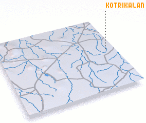 3d view of Kotri Kalān
