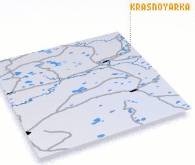 3d view of Krasnoyarka